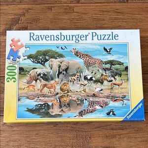 Ravensburger Puzzle African Savanna Animal Jigsaw Puzzle 300 Pieces